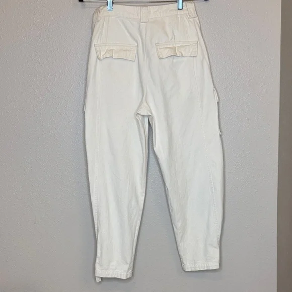 Pistola Morgan Cargo High Rise‎ Pants in Cream - size 25 - Picture 15 of 15